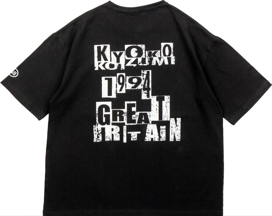 小泉今日子×GB Tシャツ ブラック　キョンキョン