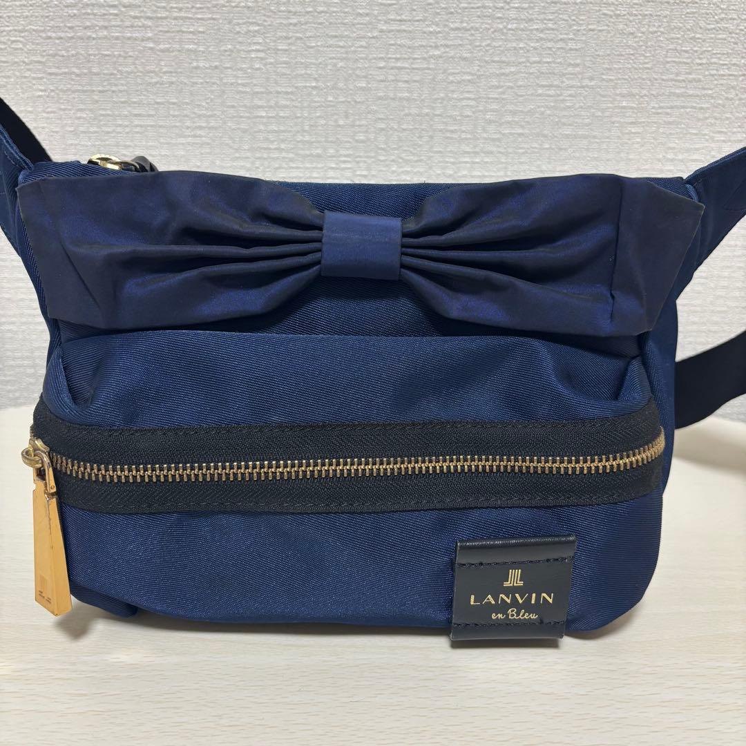 ayako 　LANVIN en Bleu｜リボンショルダーバッグ