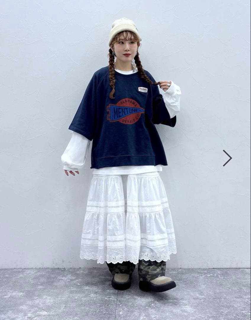 ［Make Stuff '26］しも.家族でシェアプルオーバー　ネイビーBig
