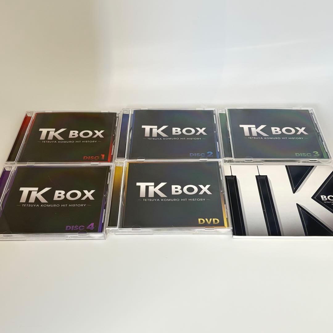 名盤BOX TK BOX 小室哲哉 HIT HISTORY 5枚組 CD+DVD