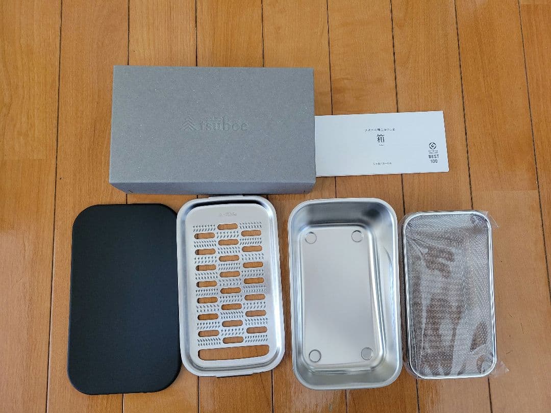 【新品】ツボエの極上おろし金　箱 （ツボエ／tsuboe）