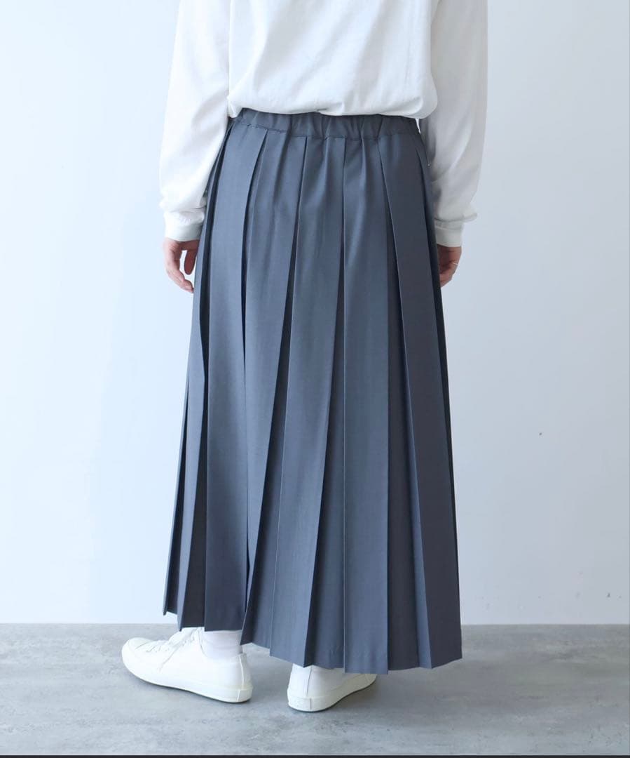 ビュルデサボン　プリーツスカート