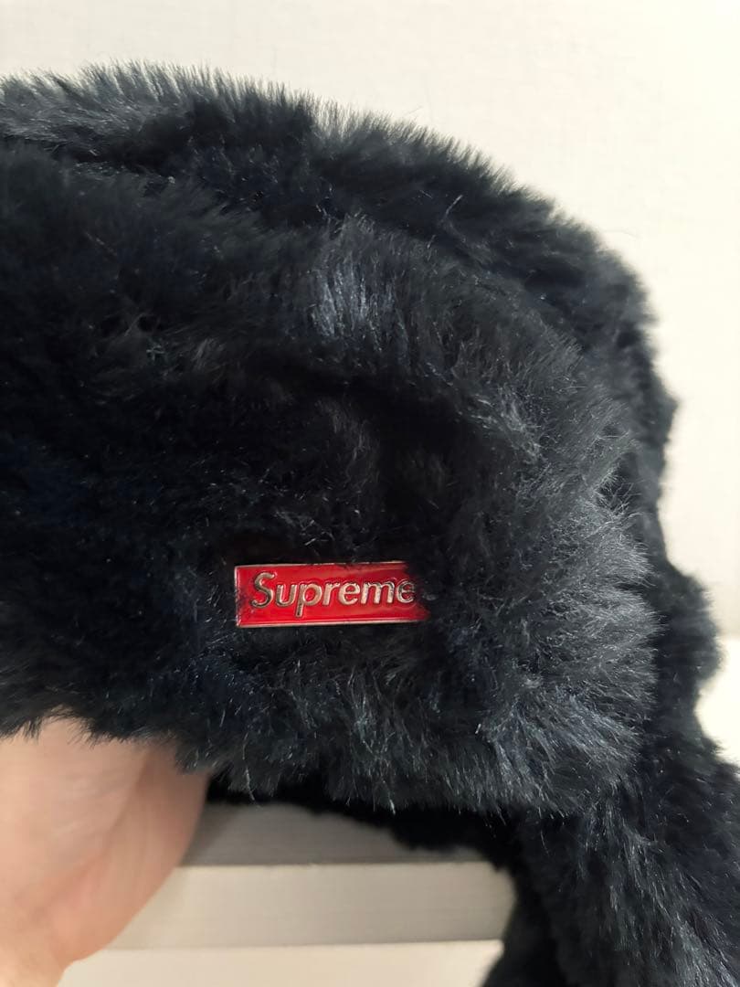 帽子 S/M Supreme Ushanka Hat 25FW Black